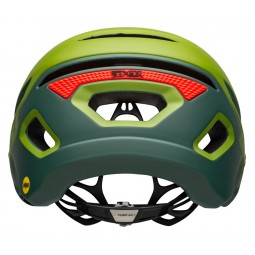 Kask mtb BELL SIXER INTEGRATED MIPS matte gloss green infrared (DWZ)