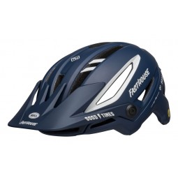 Kask mtb BELL SIXER INTEGRATED MIPS fasthouse matte gloss blue white (DWZ)