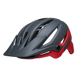 Kask mtb BELL SIXER INTEGRATED MIPS matte gray red oc (DWZ)