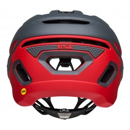 Kask mtb BELL SIXER INTEGRATED MIPS matte gray red oc (DWZ)
