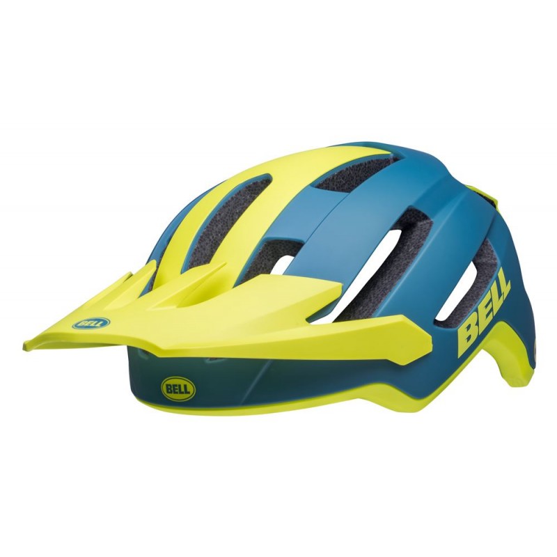 Kask mtb BELL 4FORTY AIR INTEGRATED MIPS matte blue hi viz (DWZ)