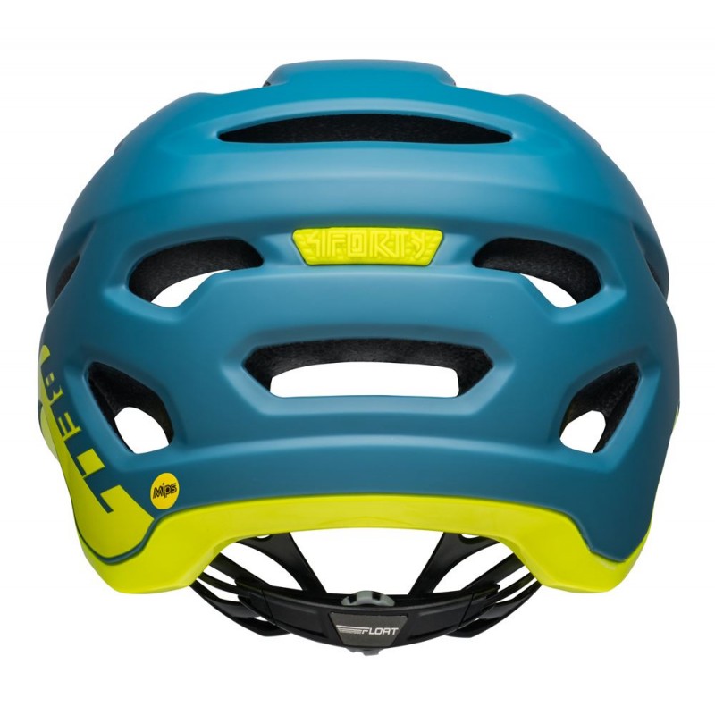 Kask mtb BELL 4FORTY matte gloss blue hi-viz (DWZ)