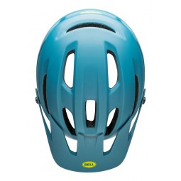 Kask mtb BELL 4FORTY matte gloss blue hi-viz (DWZ)