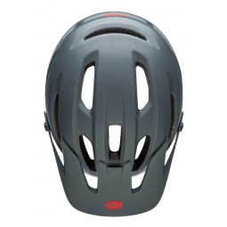 Kask mtb BELL 4FORTY matte gloss gray red (DWZ)