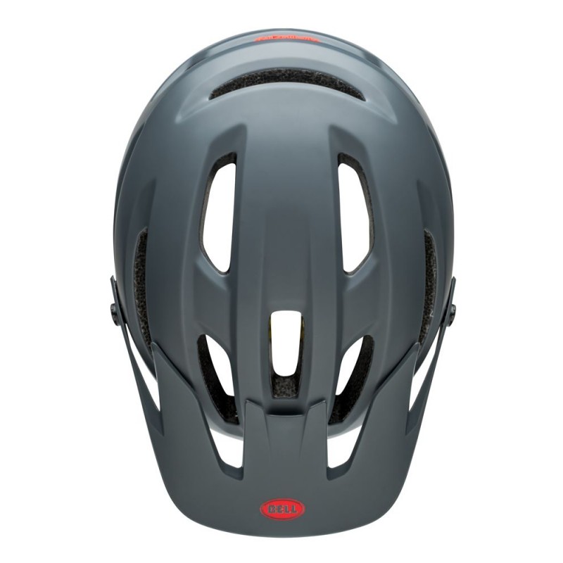 Kask mtb BELL 4FORTY matte gloss gray red (DWZ)
