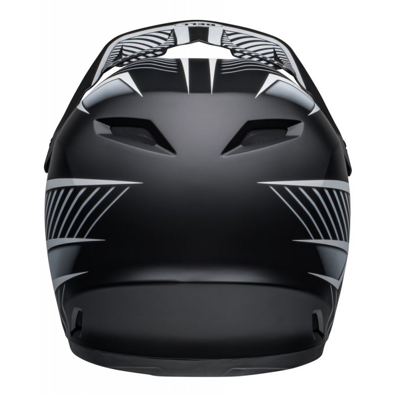 Kask full face BELL TRANSFER matte black white (DWZ)