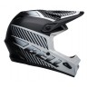 Kask full face BELL TRANSFER matte black white (DWZ)