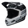 Kask full face BELL TRANSFER matte black white (DWZ)