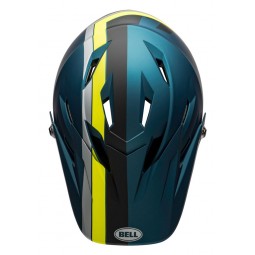 Kask full face BELL SANCTION agility matte blue hi-viz (NEW)