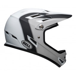 Kask full face BELL SANCTION presences matte black white (NEW)