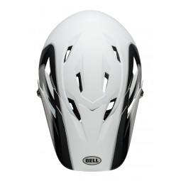 Kask full face BELL SANCTION presences matte black white (NEW)