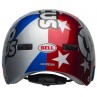 Kask bmx BELL LOCAL nitro circus gloss silver blue red (DWZ)