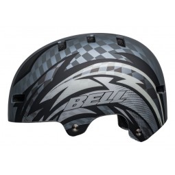 Kask bmx BELL LOCAL matte black gray psycho (DWZ)