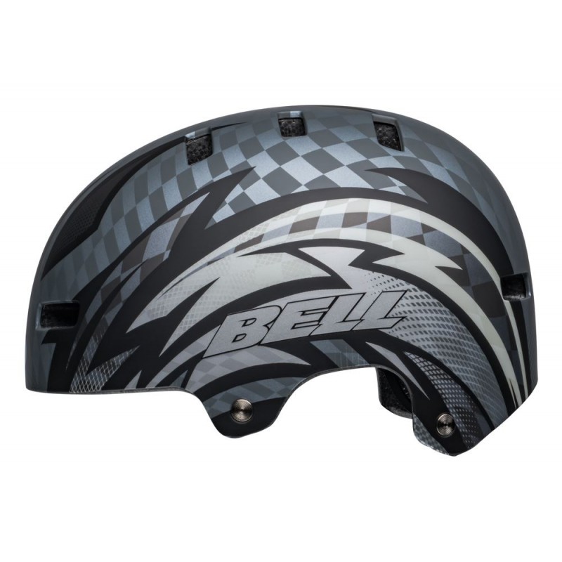 Kask bmx BELL LOCAL matte black gray psycho (DWZ)