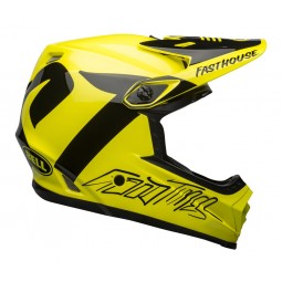 Kask full face BELL FULL-9 FUSION MIPS fasthouse gloss hi-viz black roz. M (55-57 cm) (DWZ)