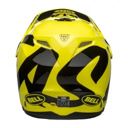 Kask full face BELL FULL-9 FUSION MIPS fasthouse gloss hi-viz black roz. M (55-57 cm) (DWZ)