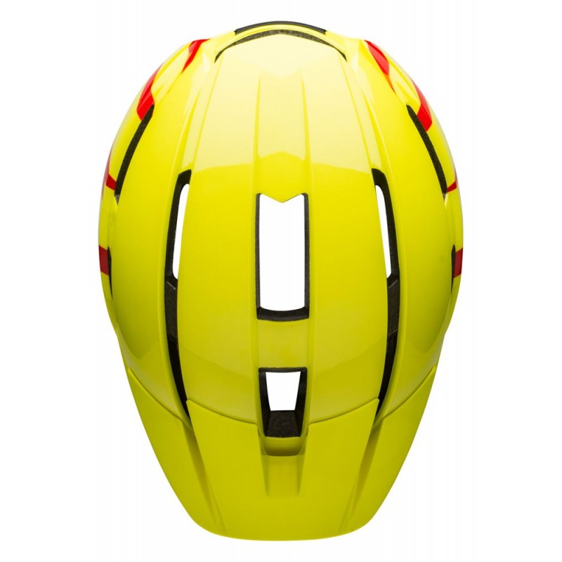 Kask dziecięcy BELL SIDETRACK II strike gloss hi-viz red roz. Uniwersalny (47–54 cm) (NEW)