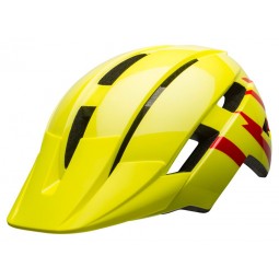 Kask juniorski BELL SIDETRACK II strike gloss hi-viz red roz. Uniwersalny (50–57 cm) (NEW)