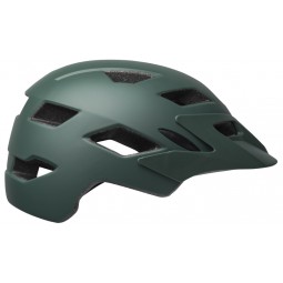 Kask juniorski BELL SIDETRACK matte dark green orange roz. Uniwersalny (50–57 cm) (DWZ)