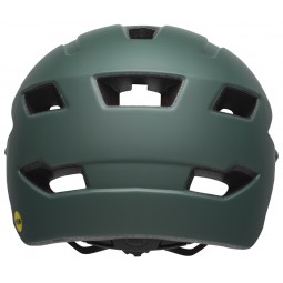 Kask juniorski BELL SIDETRACK matte dark green orange roz. Uniwersalny (50–57 cm) (DWZ)