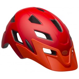 Kask juniorski BELL SIDETRACK matte red orange roz. Uniwersalny (50–57 cm) (NEW)