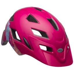 Kask dziecięcy BELL SIDETRACK gnarly matte berry roz. Uniwersalny (47–54 cm) (NEW)