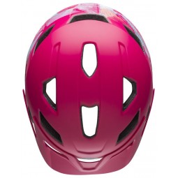 Kask dziecięcy BELL SIDETRACK gnarly matte berry roz. Uniwersalny (47–54 cm) (NEW)