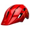 Kask dziecięcy BELL SIDETRACK II bolts gloss red (DWZ)