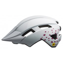 Kask dziecięcy BELL SIDETRACK II stars gloss white (NEW)