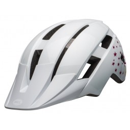 Kask dziecięcy BELL SIDETRACK II stars gloss white (NEW)