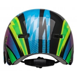 Kask juniorski BELL SPAN psycho gloss blue magenta (NEW)