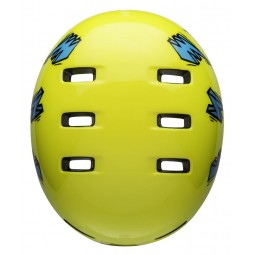 Kask dziecięcy BELL LIL RIPPER hi-viz blue bolt roz. S (48–55 cm) (DWZ)