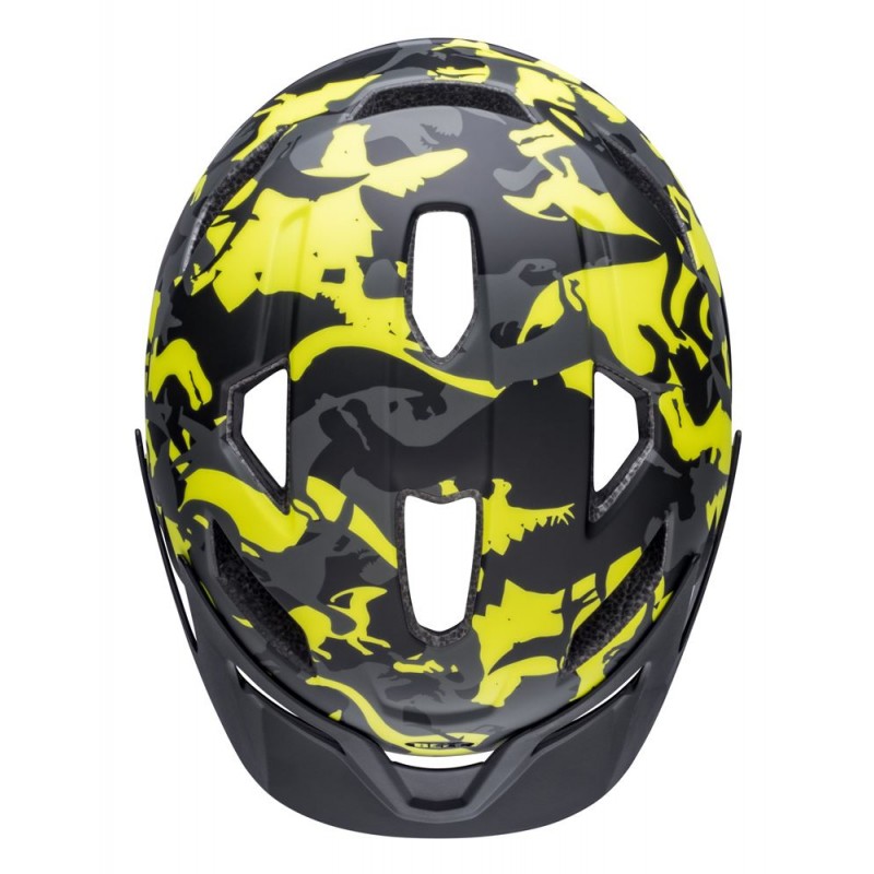 Kask dziecięcy BELL SIDETRACK matte black camosaurus (NEW)