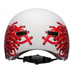 Kask juniorski BELL SPAN matte white eyes roz. XS (49–53 cm) (DWZ)