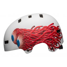 Kask juniorski BELL SPAN matte white eyes (DWZ)