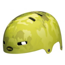 Kask juniorski BELL SPAN matte hi-viz yellow camo (NEW)