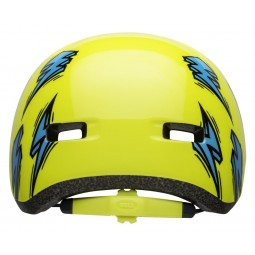 Kask dziecięcy BELL LIL RIPPER hi-viz blue bolt (DWZ)