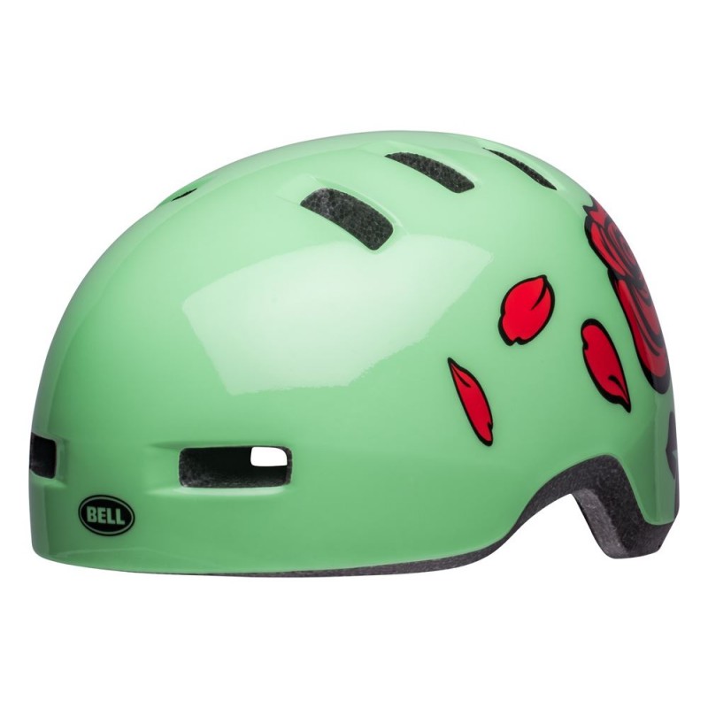 Kask dziecięcy BELL LIL RIPPER light green giselle (NEW)