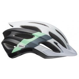 Kask mtb BELL DRIFTER logic matte gloss white black mint (DWZ)