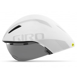Kask czasowy GIRO AEROHEAD MIPS matte white silver (NEW)