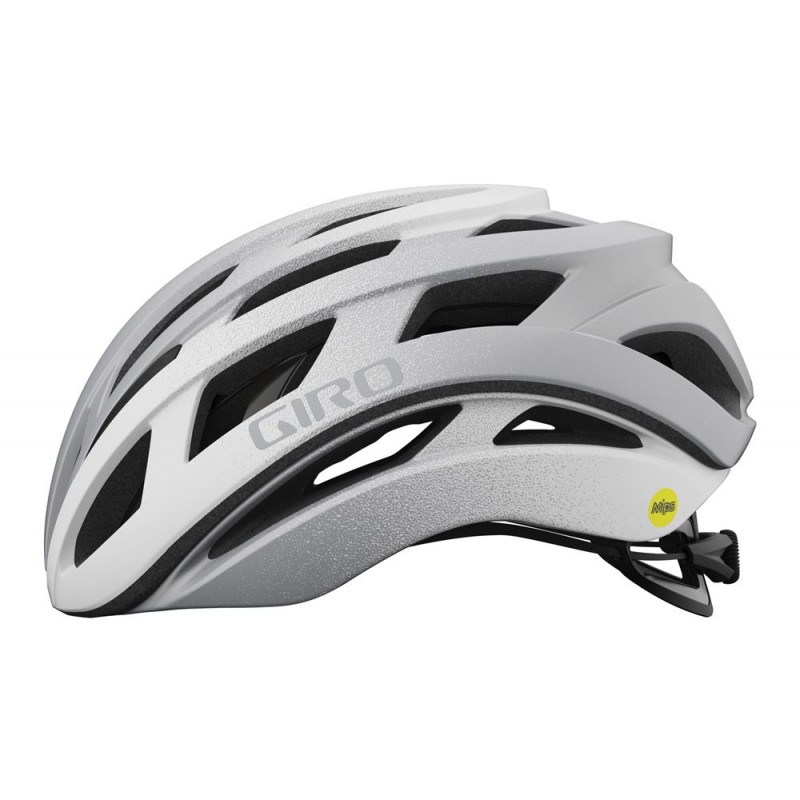 Kask szosowy GIRO HELIOS SPHERICAL MIPS matte white silver fade (NEW)