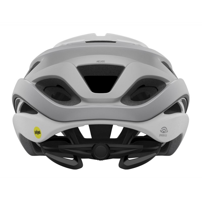 Kask szosowy GIRO HELIOS SPHERICAL MIPS matte white silver fade (NEW)