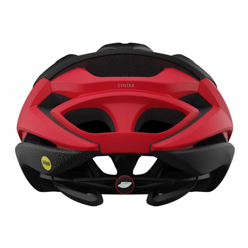 Kask szosowy GIRO SYNTAX INTEGRATED MIPS matte black bright red roz. XL (61-65 cm) (NEW)