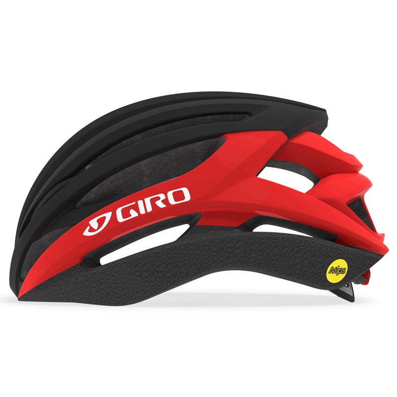 Kask szosowy GIRO SYNTAX INTEGRATED MIPS matte black bright red (NEW)