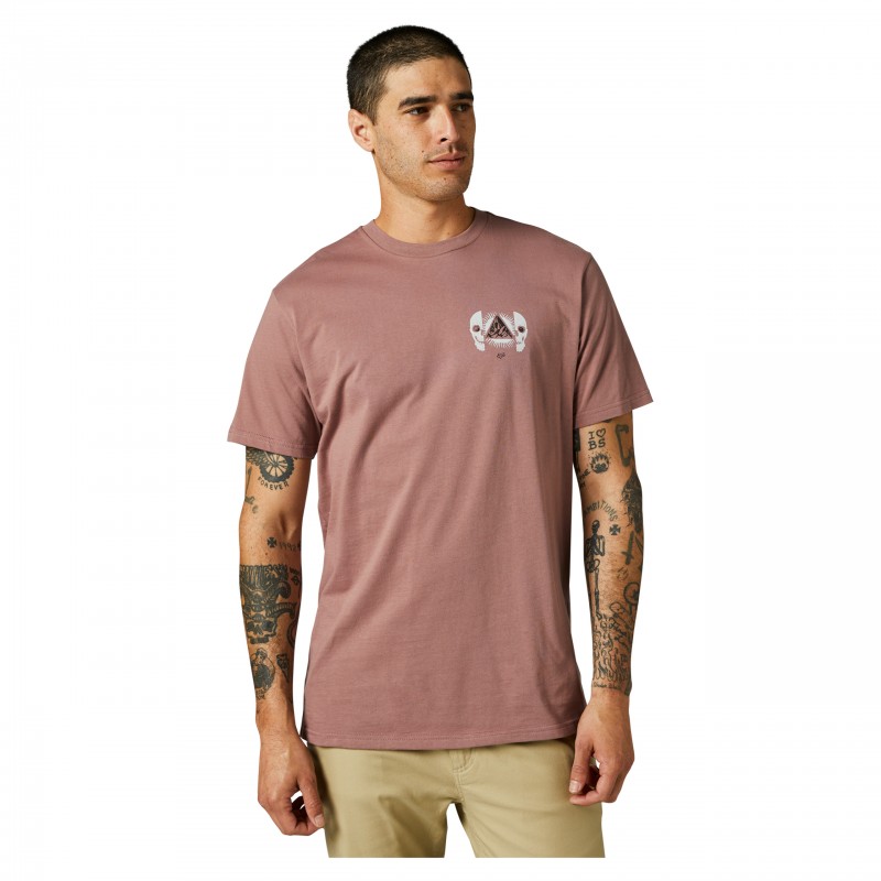 T-SHIRT FOX FOX UNPLUGGED PREMIUM PLUM PR