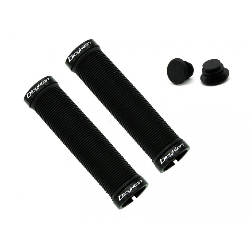 Chwyty Bicyklon Twist lock-on czarne