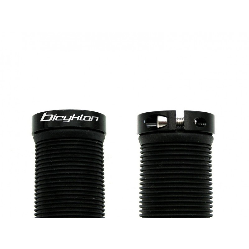 Chwyty Bicyklon Twist lock-on czarne