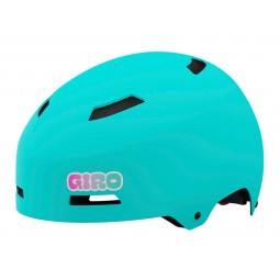 Kask dziecięcy juniorski GIRO DIME FS matte screaming teal (NEW)