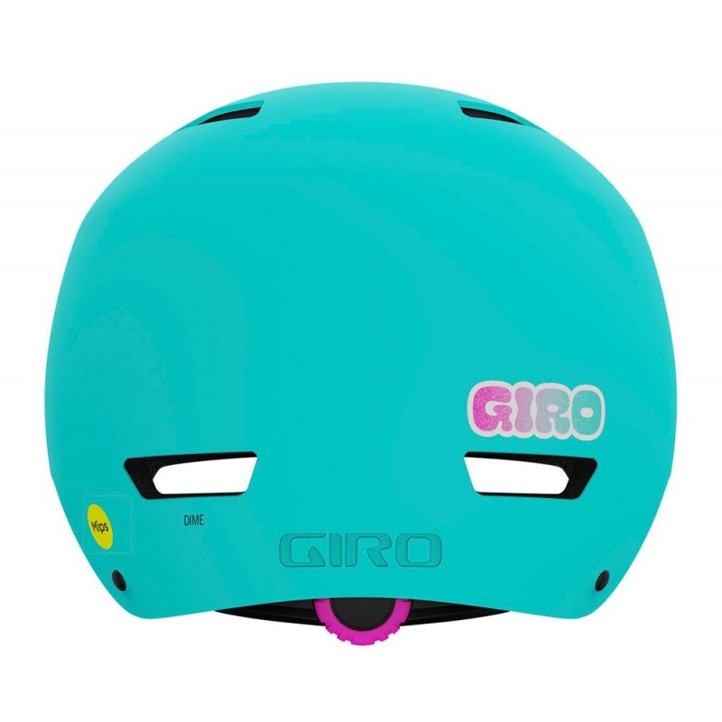 Kask dziecięcy juniorski GIRO DIME FS matte screaming teal (NEW)