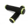 Chwyty Bicyklon lock-on jasno-zielone